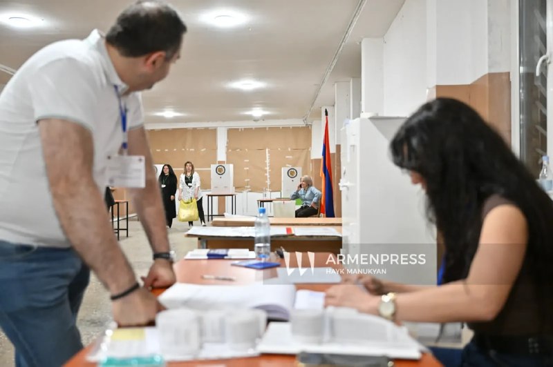 ЦИК Армении опубликовал протоколы парламентских выборов 7 июня